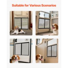 RV Screen Door Protector 24.5 x 20 inch Door Grille Easy to Install Disassemble