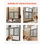 RV Screen Door Protector 26.5 x 20 inch Door Grille Easy to Install Disassemble