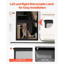 RV Screen Door Protector 22.5 x 20 inch Door Grille Easy to Install Disassemble