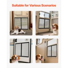 RV Screen Door Protector 22.5 x 20 inch Door Grille Easy to Install Disassemble