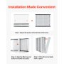 Air Filters MERV 11 Electrostatic Pleated HVAC Furnace Filter 4-Pack 20 x 25 x 4