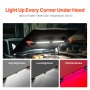 Underhood Work Light 1450LM 4400mAh LED Magnetic Work Light Rechargeable Battery