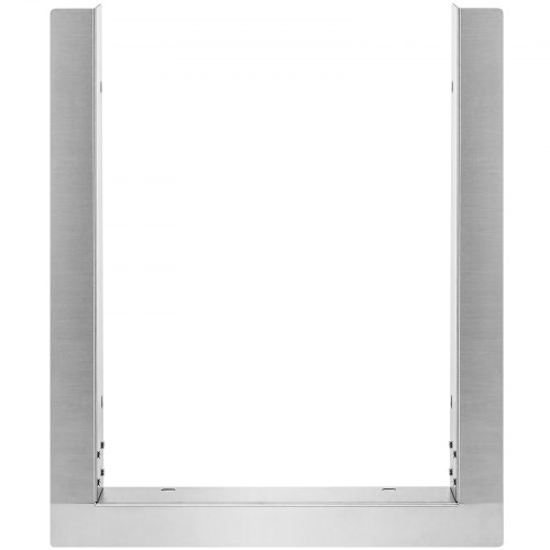 VEVOR Outdoor Finishing Frame, 12.2 x 18 Inch Frame Finishing, Stainless Steel Outdoor BBQ Frame for Double Side Burner, Grill Finishing Frame, Suitable for Outdoor Kitchen and BBQ Island