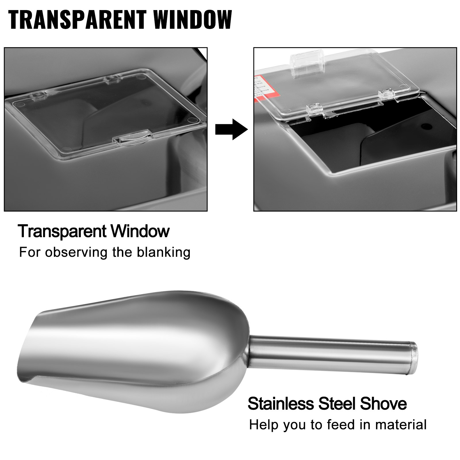 VEVOR Automatic Powder Filling Machine Weighing Filling Tool 100g Powder Filler