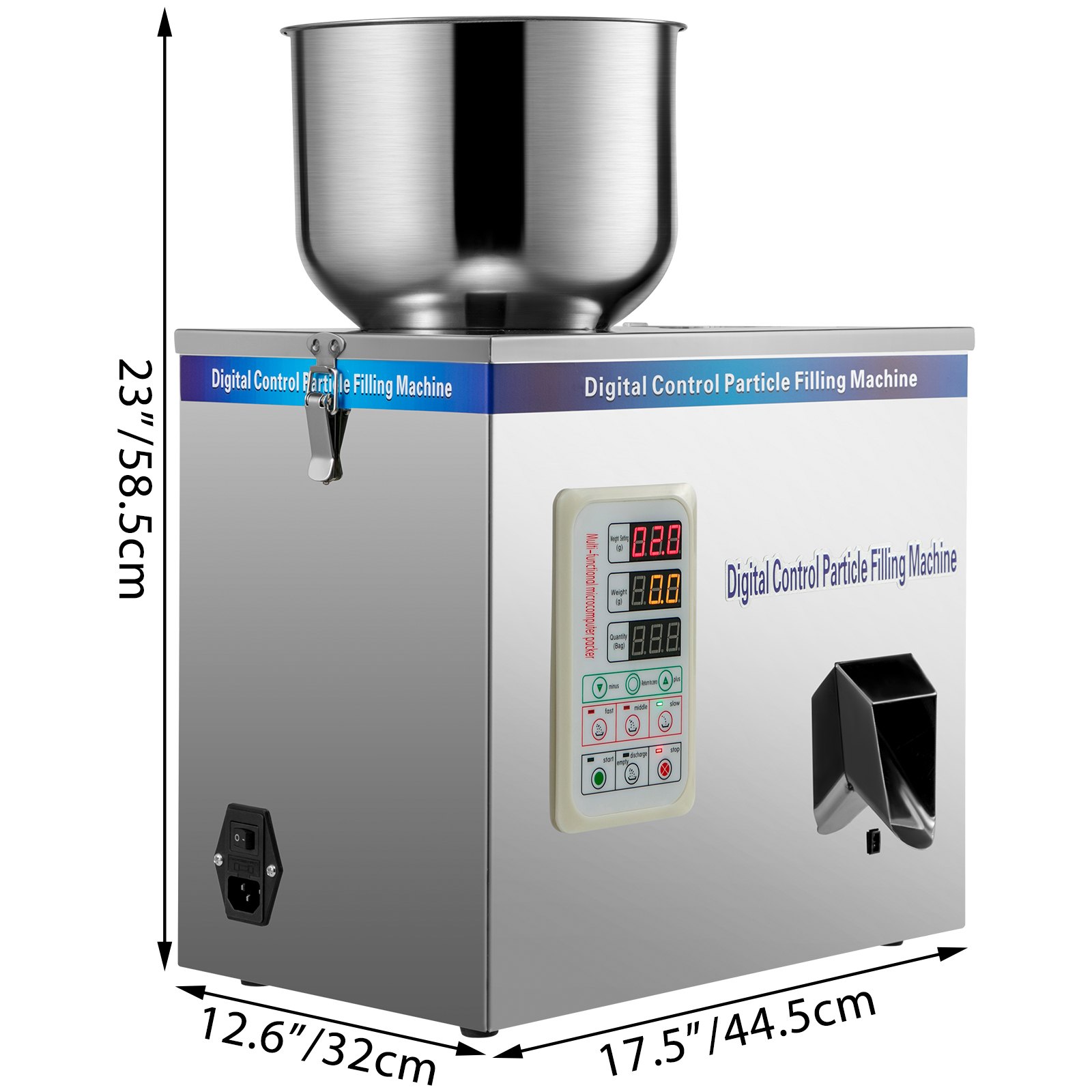 VEVOR Automatic Powder Filling Machine Weighing Filling Tool 100g Powder Filler