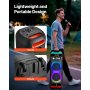 Karaoke Machine for Adults 8 in Portable Bluetooth Speaker 2 Wireless Microphone