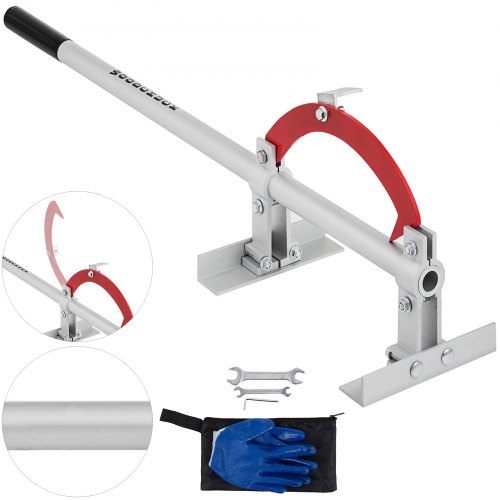VEVOR 47" Timberjack with 2 Jacks Handle Cant Hook Aluminum Log Jack Log Lifter Alloy for Felling and Logging