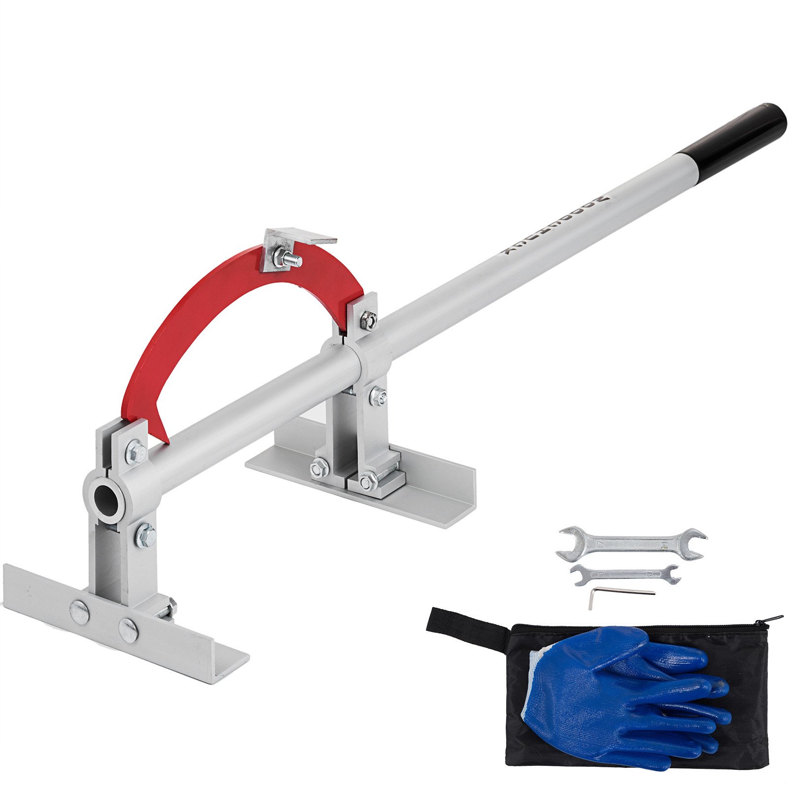 VEVOR 47" Timberjack with 2 Jacks Handle Cant Hook Aluminum Log Jack Log Lifter Alloy for Felling and Logging