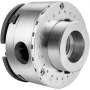 VEVOR Lathe Chuck, 3.75 inch Woodturning Chuck 4 Jaws Wood Lathe Bowl Chuck Accessory Bevel Gear and A Case for Woodworking