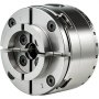 VEVOR Lathe Chuck 4-inch Woodturning Chuck 4 Jaws 1inch x 8TPI Thread Lathe Chucks Set Nova Lathe Chuck Wood Lathe Bowl Chuck with Set of Quality Accessories Bevel Gear and A Case for Woodworking