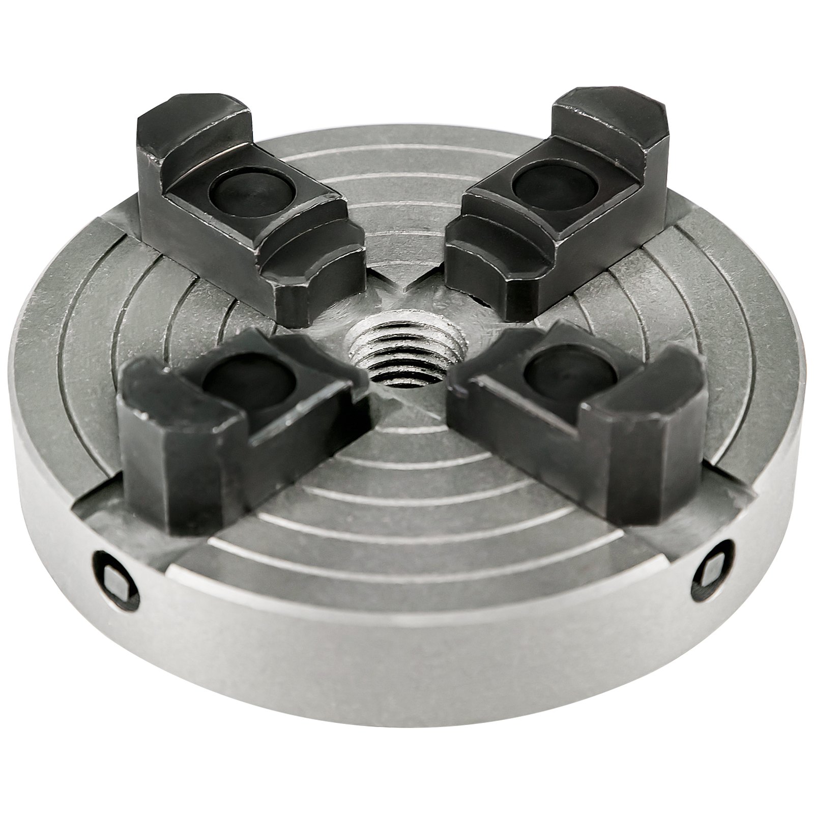 VEVOR Wood Chuck 6-Inch Lathe Chuck 4 Jaws Mini Lathe Chuck Wood Lathe Bowl Chuck with Set of Accessories in Quality Cast Iron for Woodworking Chuck