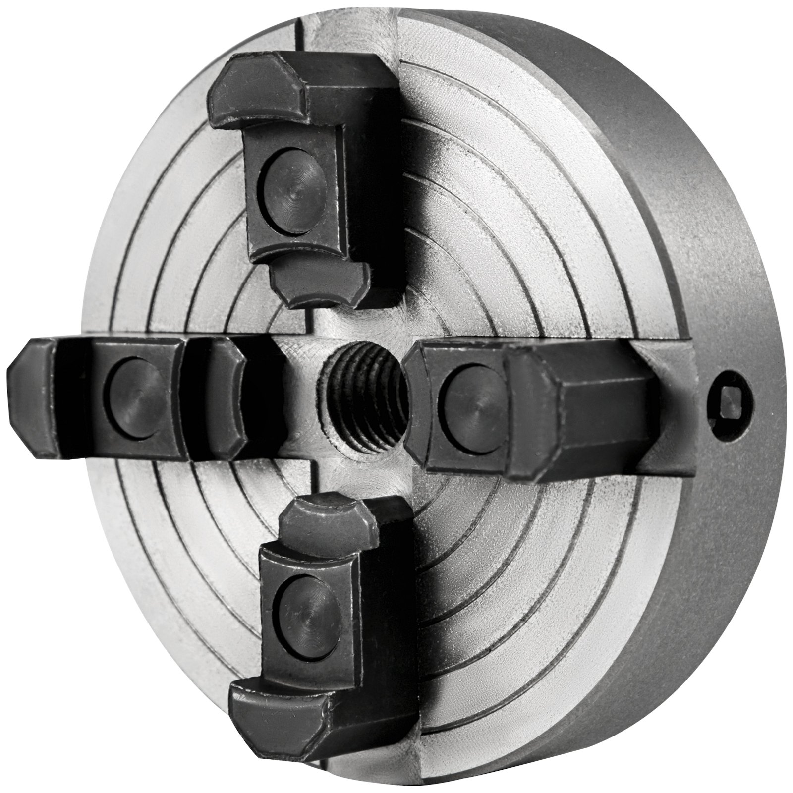 VEVOR Wood Chuck 6-Inch Lathe Chuck 4 Jaws Mini Lathe Chuck Wood Lathe Bowl Chuck with Set of Accessories in Quality Cast Iron for Woodworking Chuck