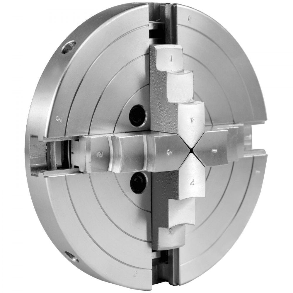 Portabrocas de torno de 6 ", autocentrante, 150mm, 4 mordazas para fresadora CNC