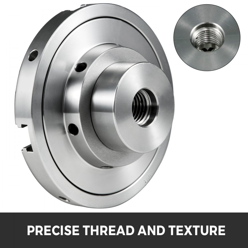 Portabrocas de torno de 6 ", autocentrante, 150mm, 4 mordazas para fresadora CNC