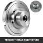 6" Lathe Chuck Self-centering 150mm 4 Jaw for CNC Milling Drilling Machine