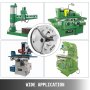 K01-80b 80mm 3" 3 Jaw Lathe Chuck Reversable Milling Accuracy Repeatability