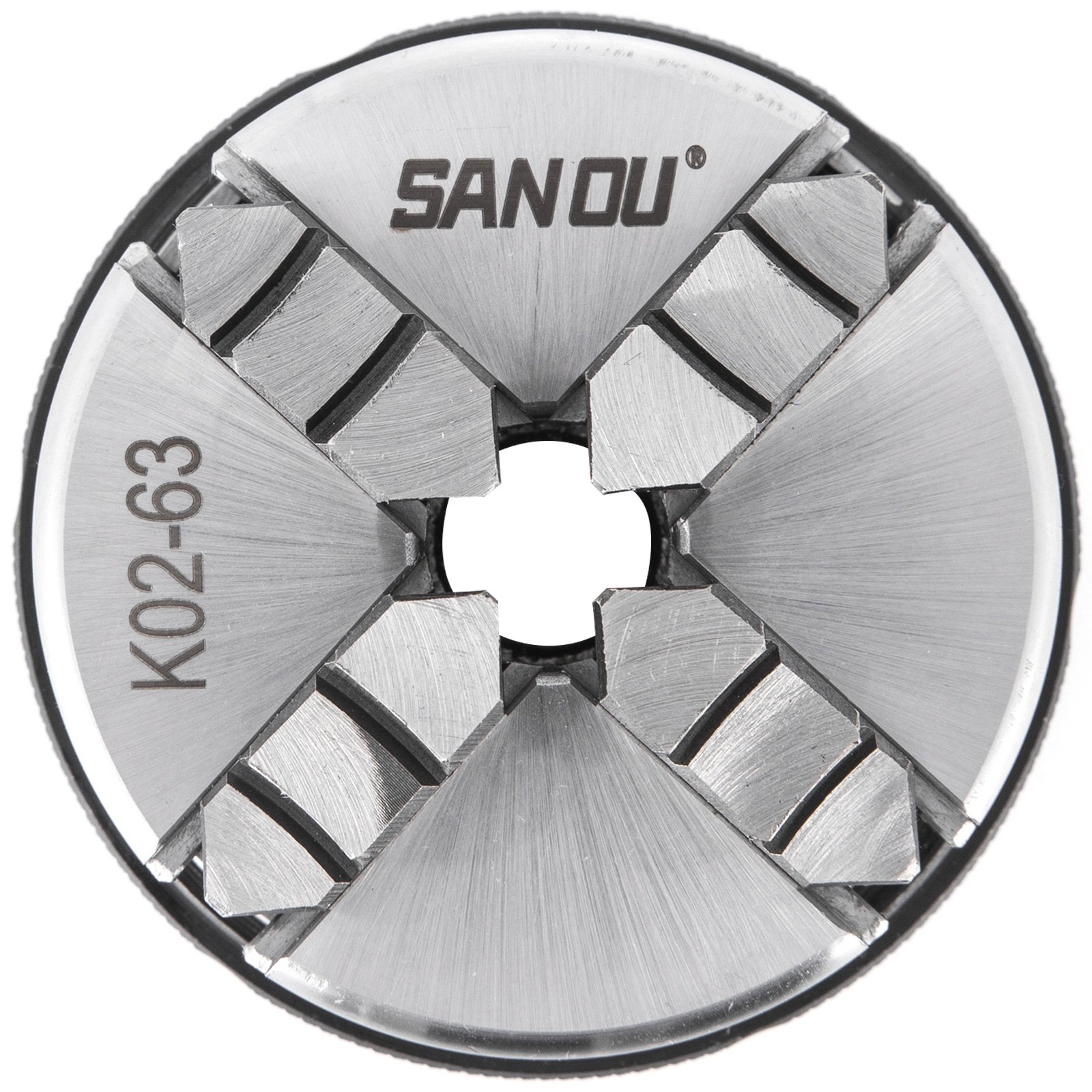 4 Jaw self centering Mini Lathe Chuck 63mm K02-63 Design Steel Milling Machine