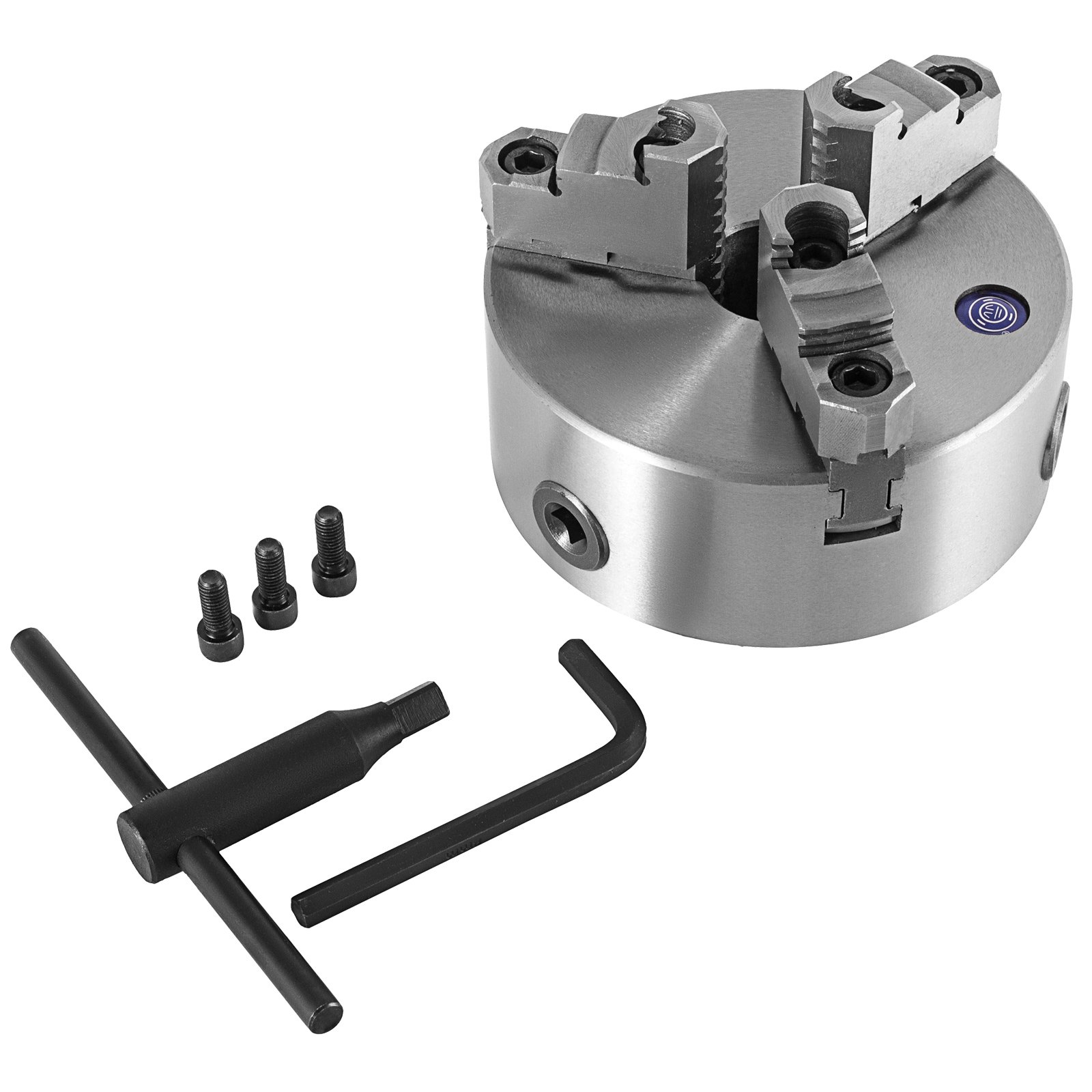 K11-160 Lathe Chuck 160mm 3 Jaw Self Centering Hardened Independent Tool New