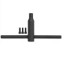 black VEVOR lathe chuck wrench with bolts on white.