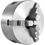 VEVOR K11-250 Lathe Chuck 10" Metal Lathe Chuck Self-centering 3 Jaw Lathe Chuck With 2 Sets Of Jaws for Grinding Milling Machines