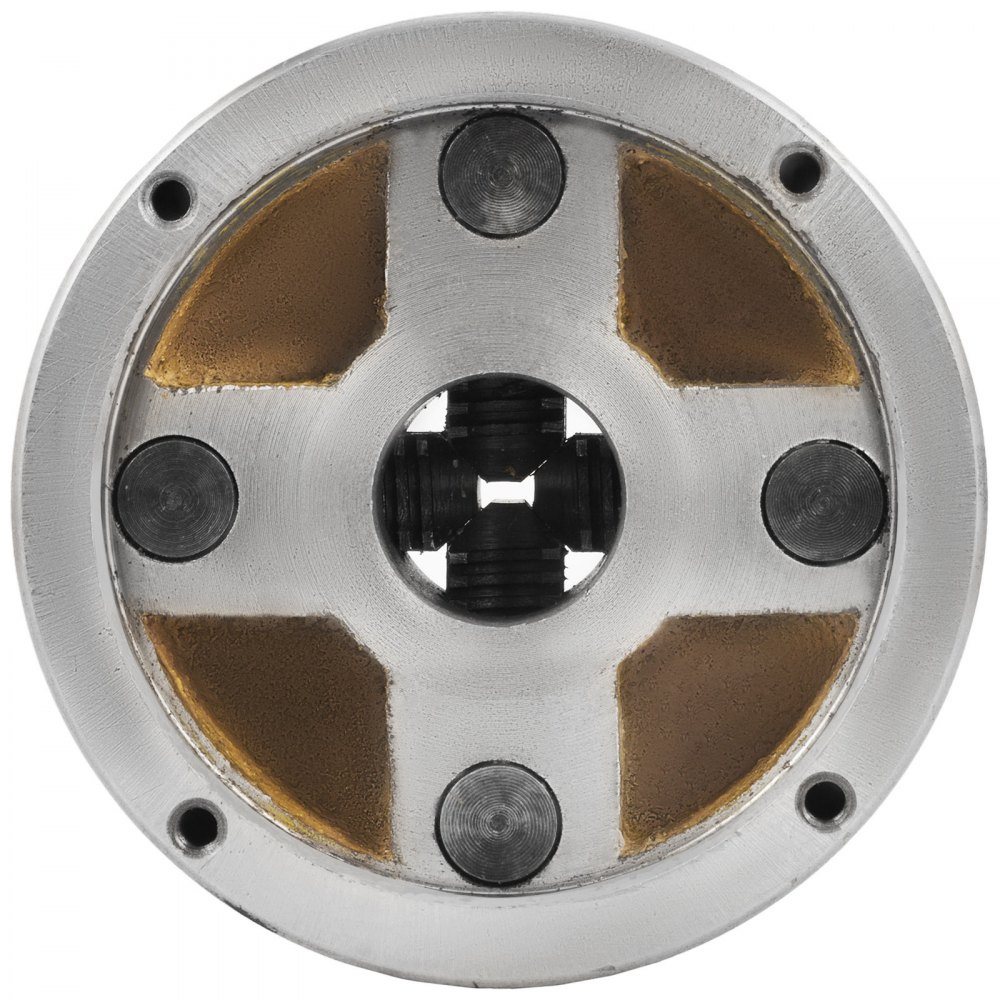Torno Chuck K72-160 6" 4 Mordaza 160mm Diseño Independiente Precisamente Hierro Fundido