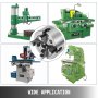 VEVOR Lathe Chuck K72-160 6inch 4 Jaw Independent Reversible CNC Precisely