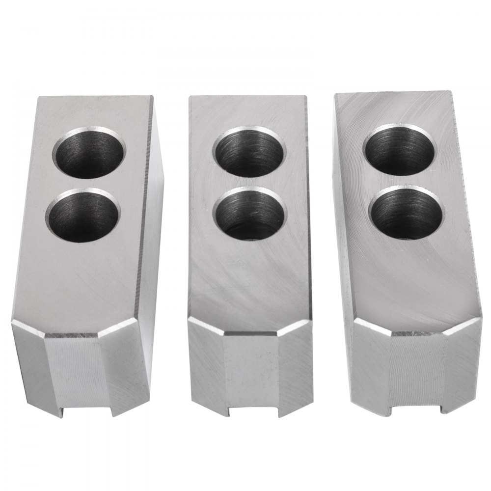 8" Soft Jaws 1.5mm x 60° for Hydraulic Chuck Precision External Jaw Steel