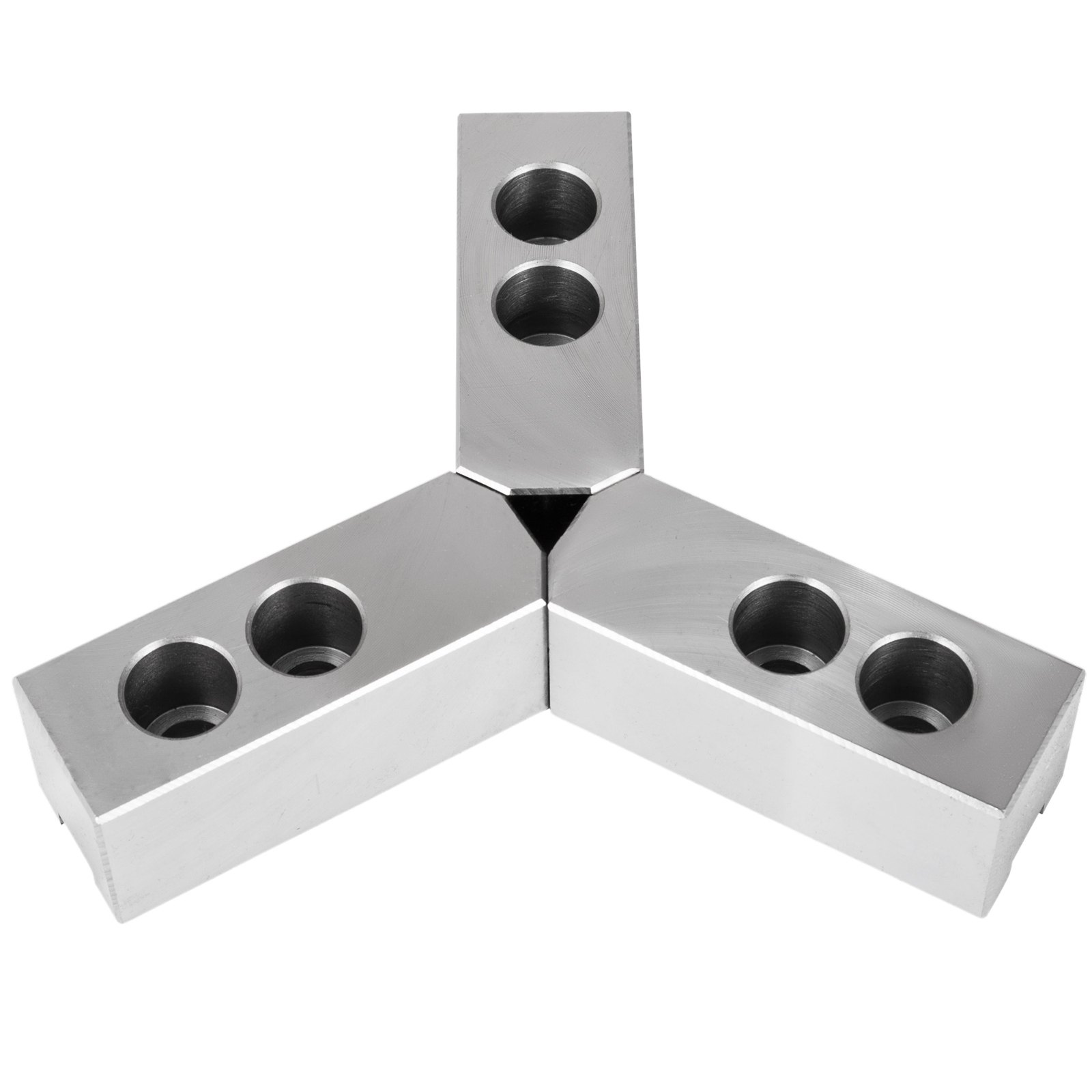 8" Soft Jaws 1.5mm x 60° for Hydraulic Chuck Precision External Jaw Steel