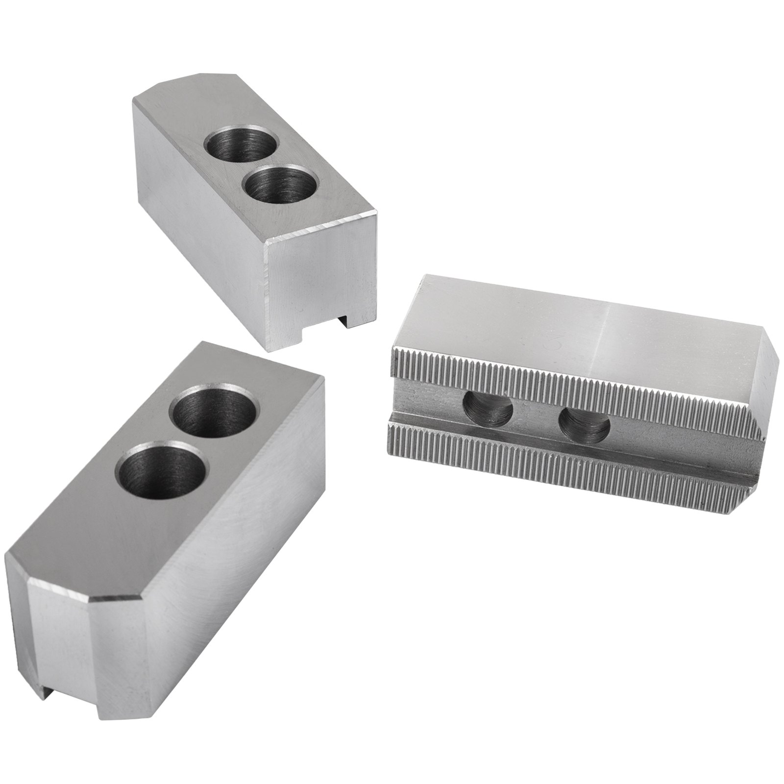 8" Soft Jaws 1.5mm x 60° for Hydraulic Chuck Precision External Jaw Steel