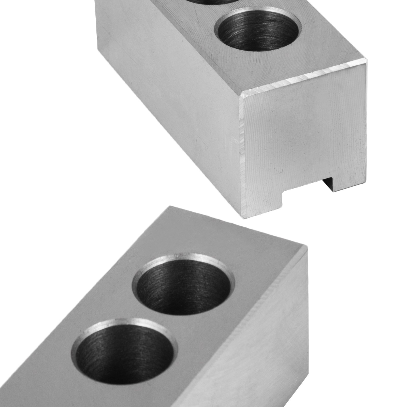 8" Soft Jaws 1.5mm x 60° for Hydraulic Chuck Precision External Jaw Steel