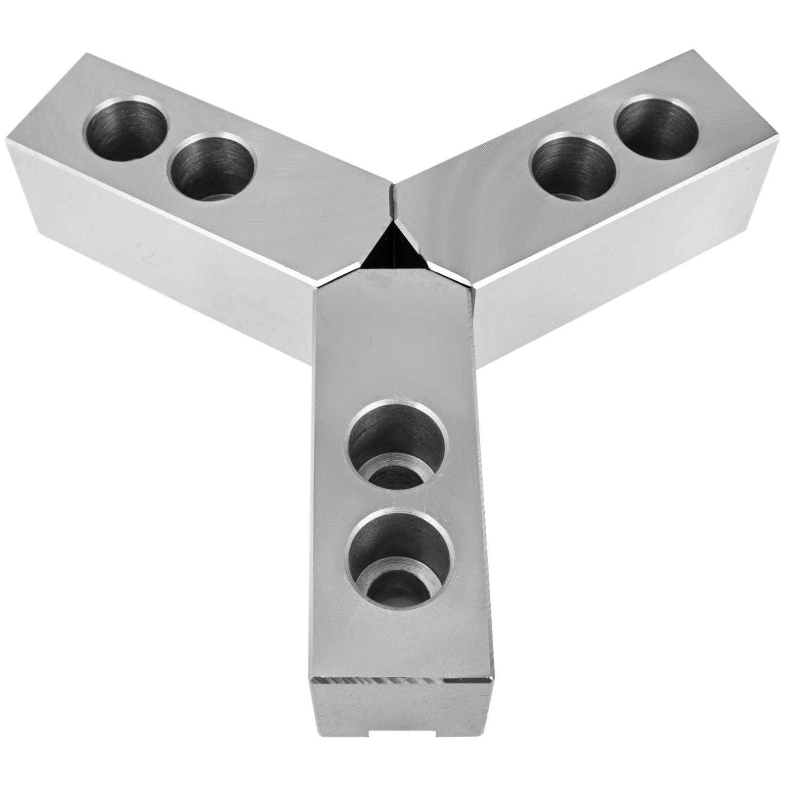 8" Soft Jaws 1.5mm x 60° for Hydraulic Chuck Precision External Jaw Steel