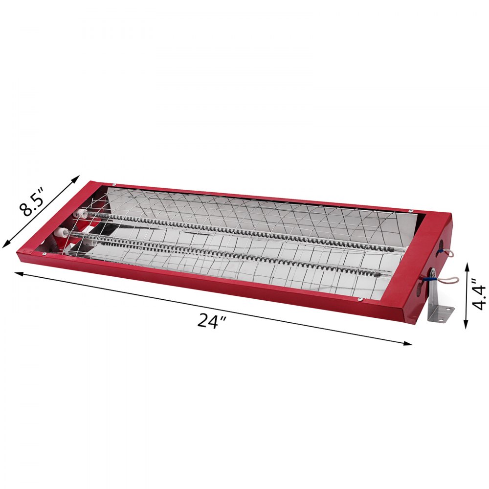 Lámpara de curado de pintura infrarroja Lámpara para hornear Lámpara de calefacción automática 2kw 10set Cabina de pulverización