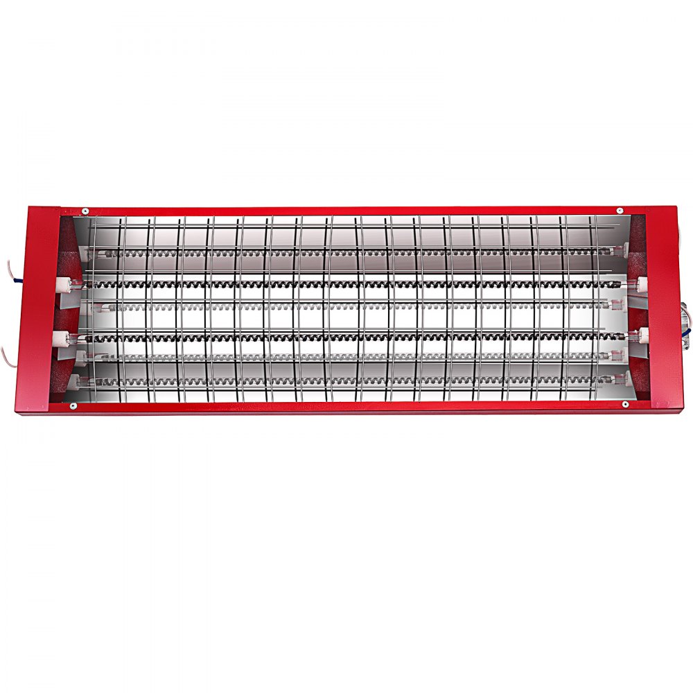 Lámpara de curado de pintura infrarroja Lámpara para hornear Lámpara de calefacción automática 2kw 10set Cabina de pulverización