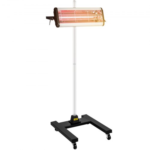 VEVOR Infrared Lamp 1500W Electric Heater 110V Heater Body Suit, Heater Lamp, Inflatable Paint Booth for Far Infrared Radiation Heating, Infrared Heater Lamp 1-15min Drying Time for Drying Equipment