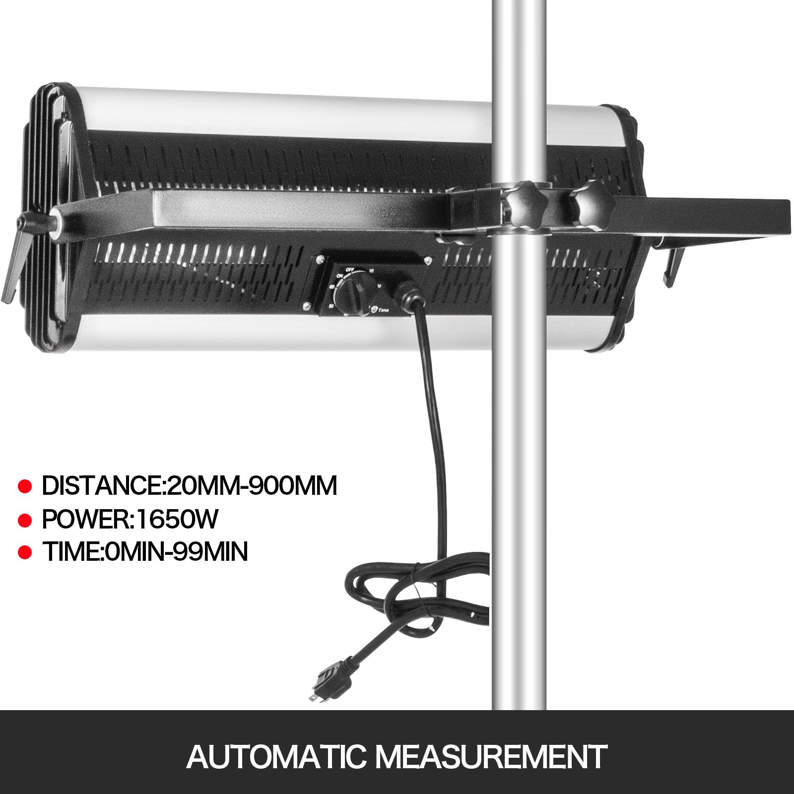 Paint Curing Lamp Infrared Curing System W/stand 1650w 110v Medium Wave Heater