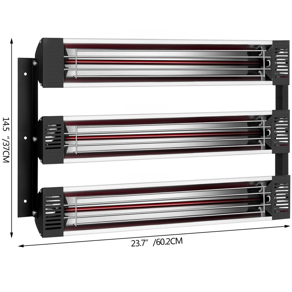 Infrared Paint Curing Lamp Baking Lamp Auto Heating Lamp 3kw Spray Booth Heater