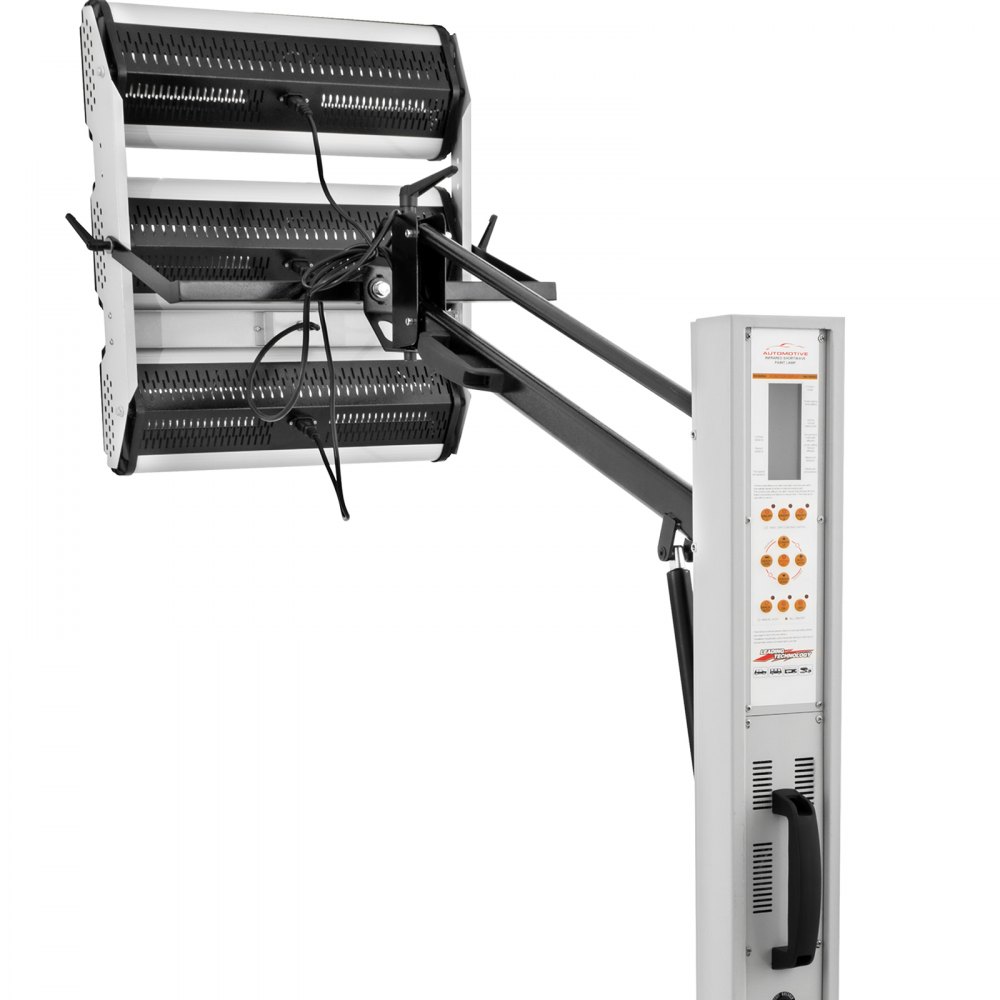 VEVOR 3000W Time Display Paint Baking Booth Infrared Paint Lamp Heater Light Sale