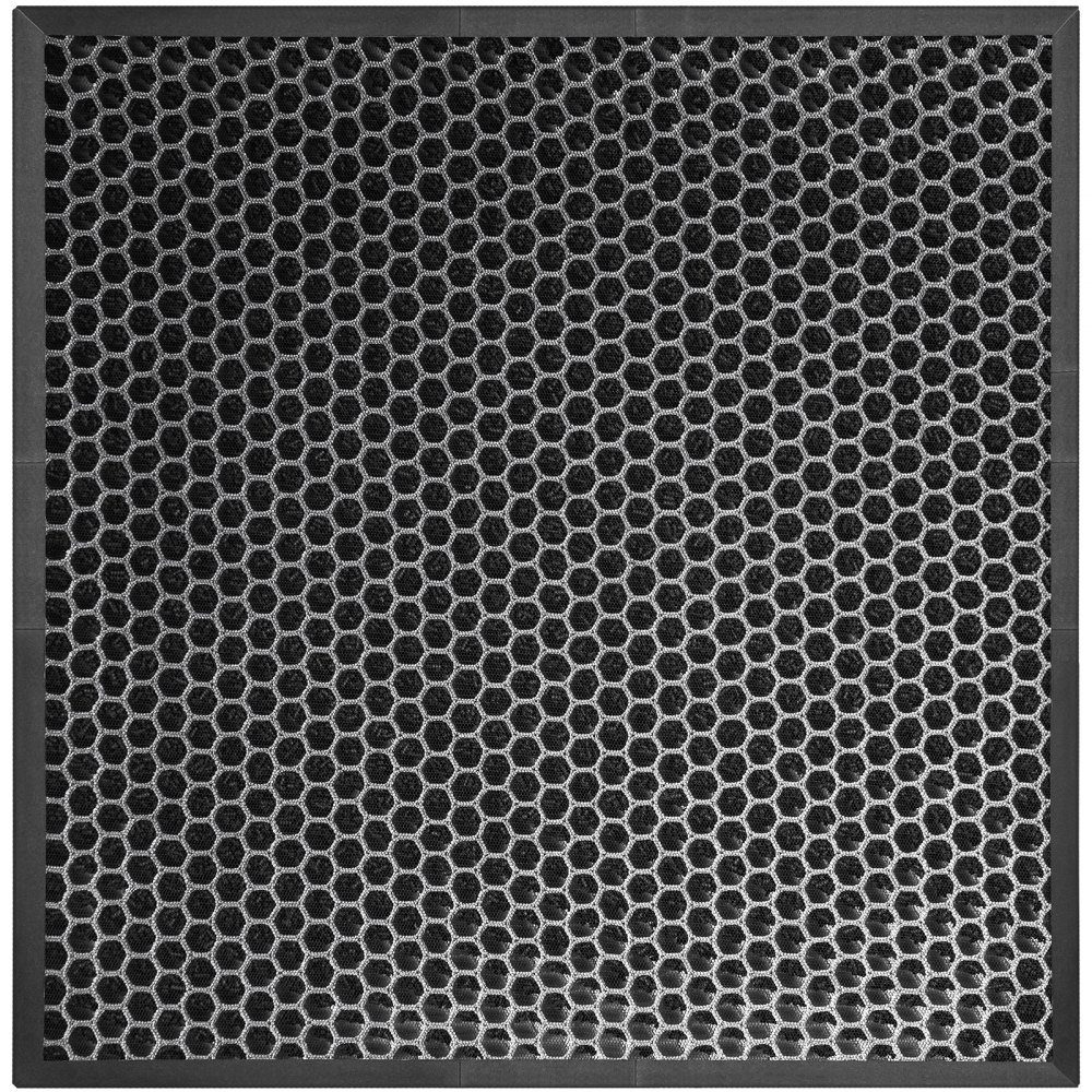 VEVOR HEPA Replacement Filter, 4pcs Active Carbon Air Filter, 16''x16'' Filter, High-Efficient Air Filter Replacement Set with Metal Mesh Cover