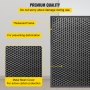 VEVOR Filtro de repuesto HEPA, 4 filtros de aire de carbón activo, filtro de 16.0 x 16.0 in, juego de repuesto de filtro de aire de alta eficiencia con cubierta de malla metálica