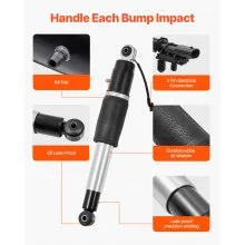 Rear Air Shock Absorber Strut 2 PCS Compatible with Cadillac Chevrolet GMC Yukon