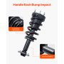 Front Air Shock Absorber Strut 2 PCS Compatible with Cadillac Chevrolet GMC