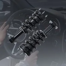 Front Air Shock Absorber Strut 2 PCS Compatible with Cadillac Chevrolet GMC