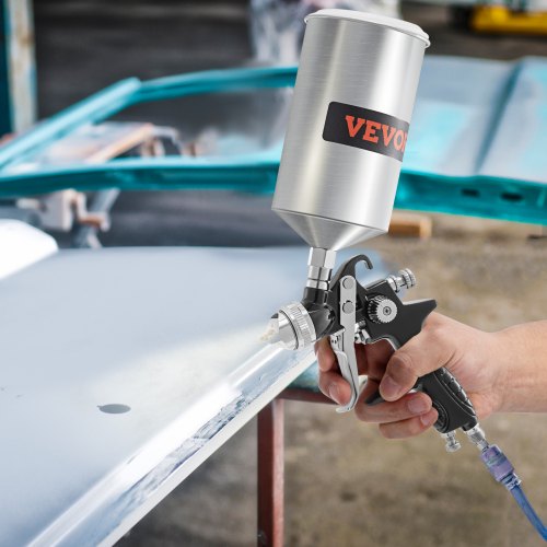 VEVOR Air Spray Kit Paint Gravity Feed LVLP 1.3/1.4/1.8 mm Nozzle