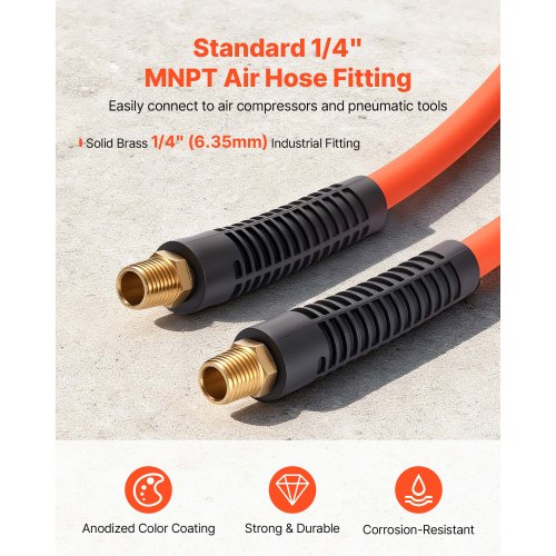 Toyvian Tuyau Flexible Compresseur Air Avec Raccords Adaptateur Pour Aérographe Et Modélisme
