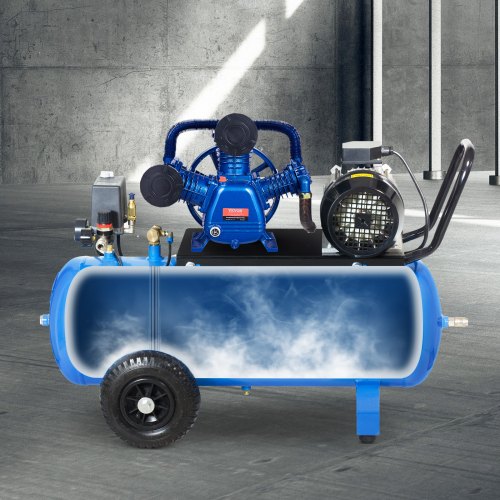 Tête Pompe Compresseur Air 3CV - Type V Lubrifiée à L'Huile | Débit 177 L/min 90 PSI