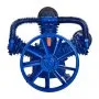 VEVOR Air Compressor Pump Head, 10HP 17.5CFM @ 90PSI, 3-Cylinder Oil Lubricated Air Compressor Piston Pump Head, Dual Stage V-Type Cast Iron Air Compressor Pump Replacement with Max. 185PSI Pressure