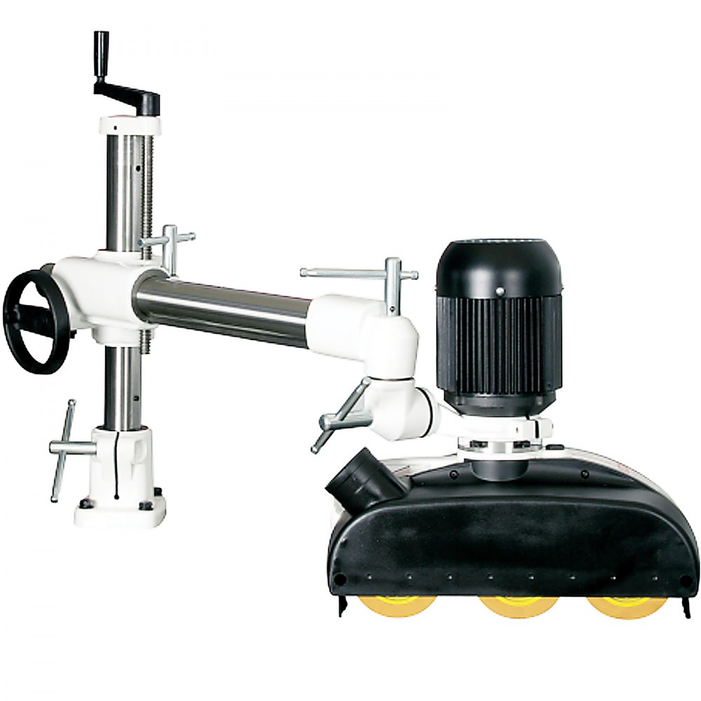 VEVOR Power Feeder, 1 HP Power Stock Feeder, Three PH Table Saw Feeder, 110V Woodworking Power Feeder, 8 Speed Woodworking Stock Feeder with 3 Roller and Variable Speed for Milling and Ripping