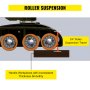 VEVOR Power Feeder, 1 HP Power Stock Feeder, Three PH Table Saw Feeder, 110V Woodworking Power Feeder, 8 Speed Woodworking Stock Feeder with 3 Roller and Variable Speed for Milling and Ripping