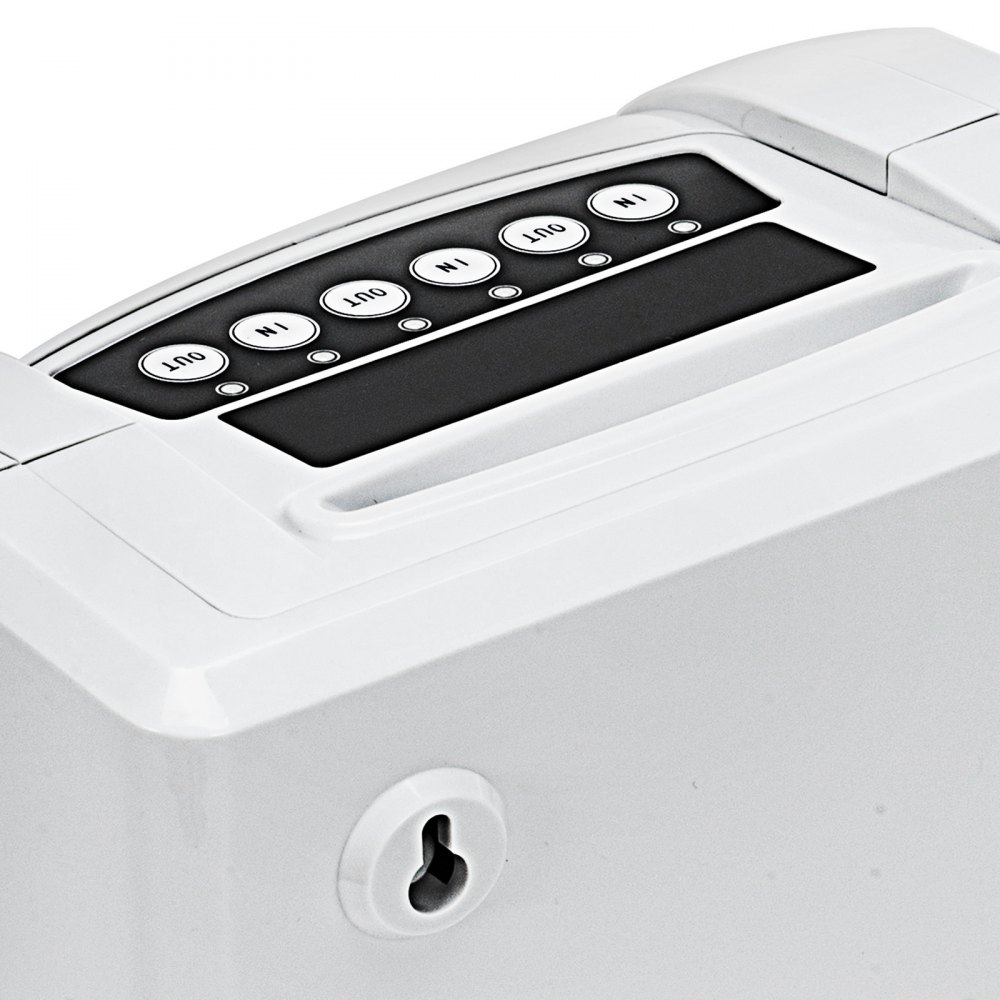 Attendance Clock Digital Time Recorder Punch Card Machine LCD Screen w/Timecards