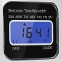 Attendance Clock Digital Time Recorder Punch Card Machine LCD Screen w/Timecards